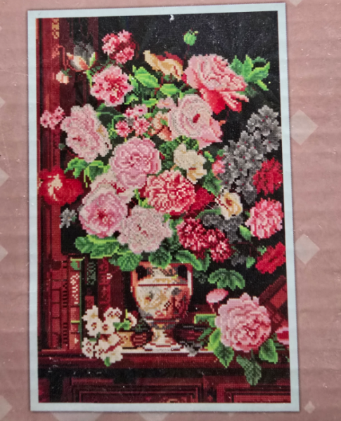 Diamond Painting Pfingstrosenstrauss